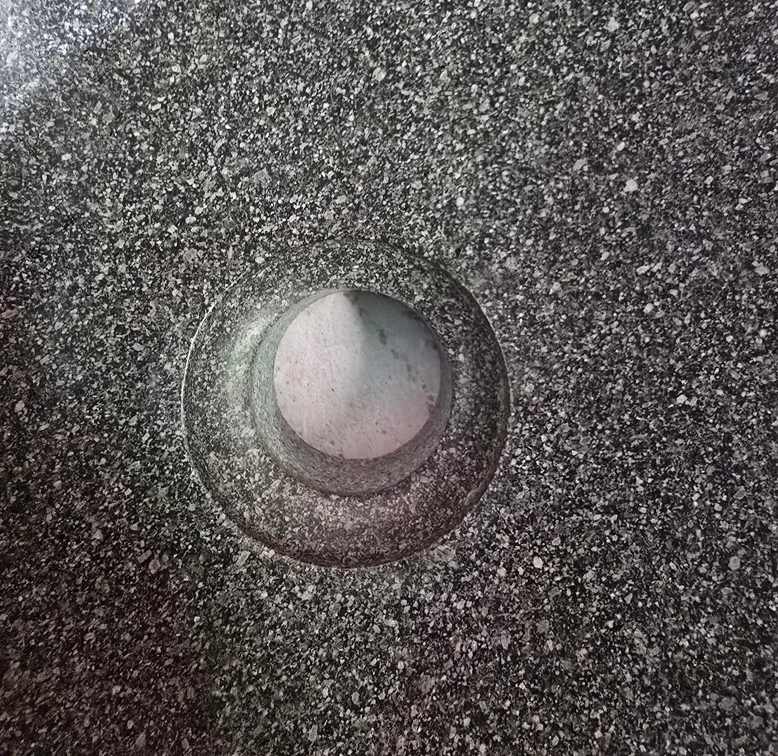 Handmade Natural Oval River Stone  Bathroom Basin  RS 2409107