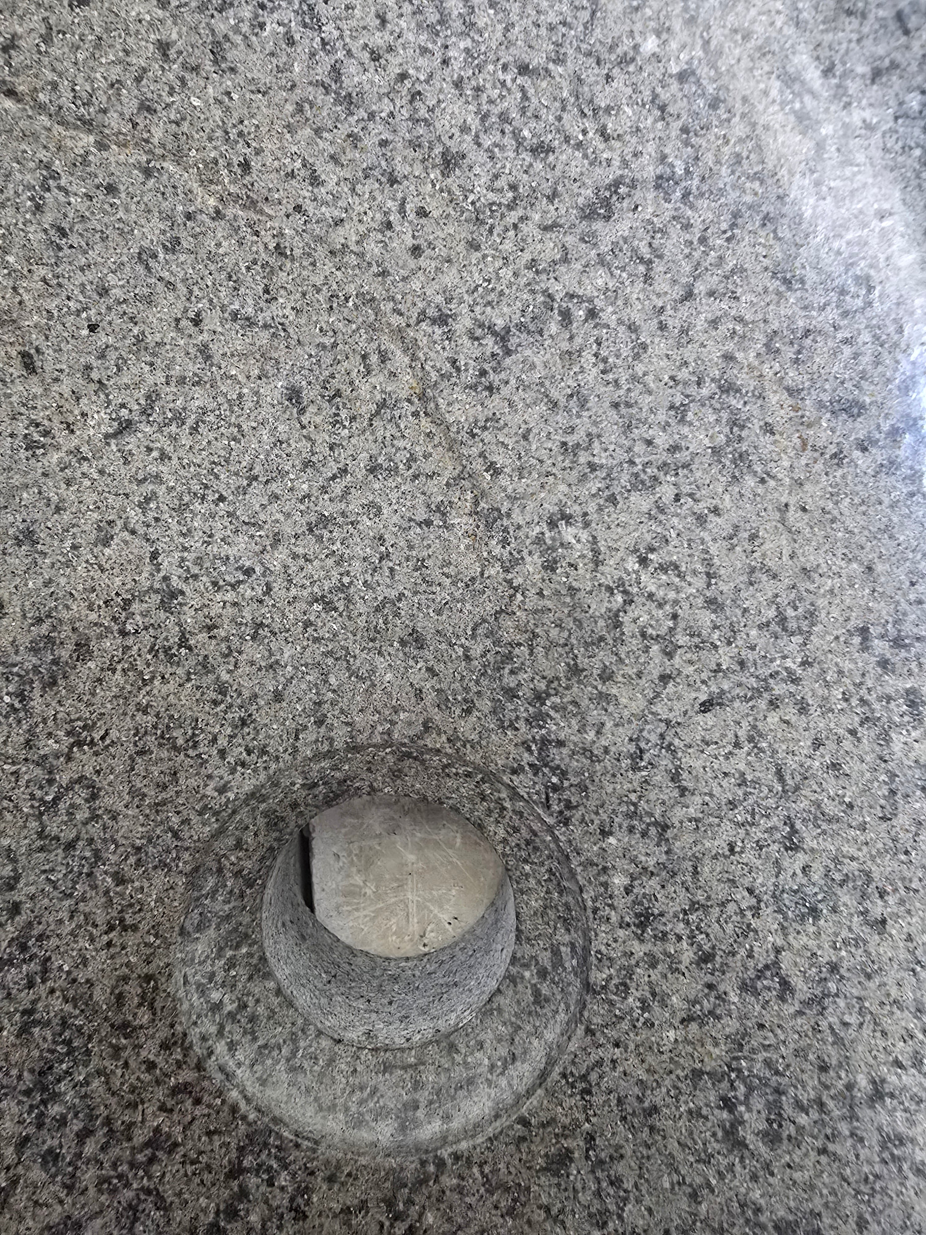 Handmade Natural Oval River Stone  Bathroom Basin  RVM 2409029