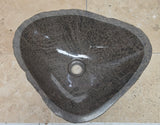 Handmade Natural Oval River Stone  Bathroom Basin  RS 2409030