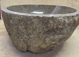 Handmade Natural Oval River Stone  Bathroom Basin TWIN SETS A & B RM 25072036