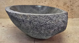 Handmade Natural Oval River Stone  Bathroom Basin  RL 240956
