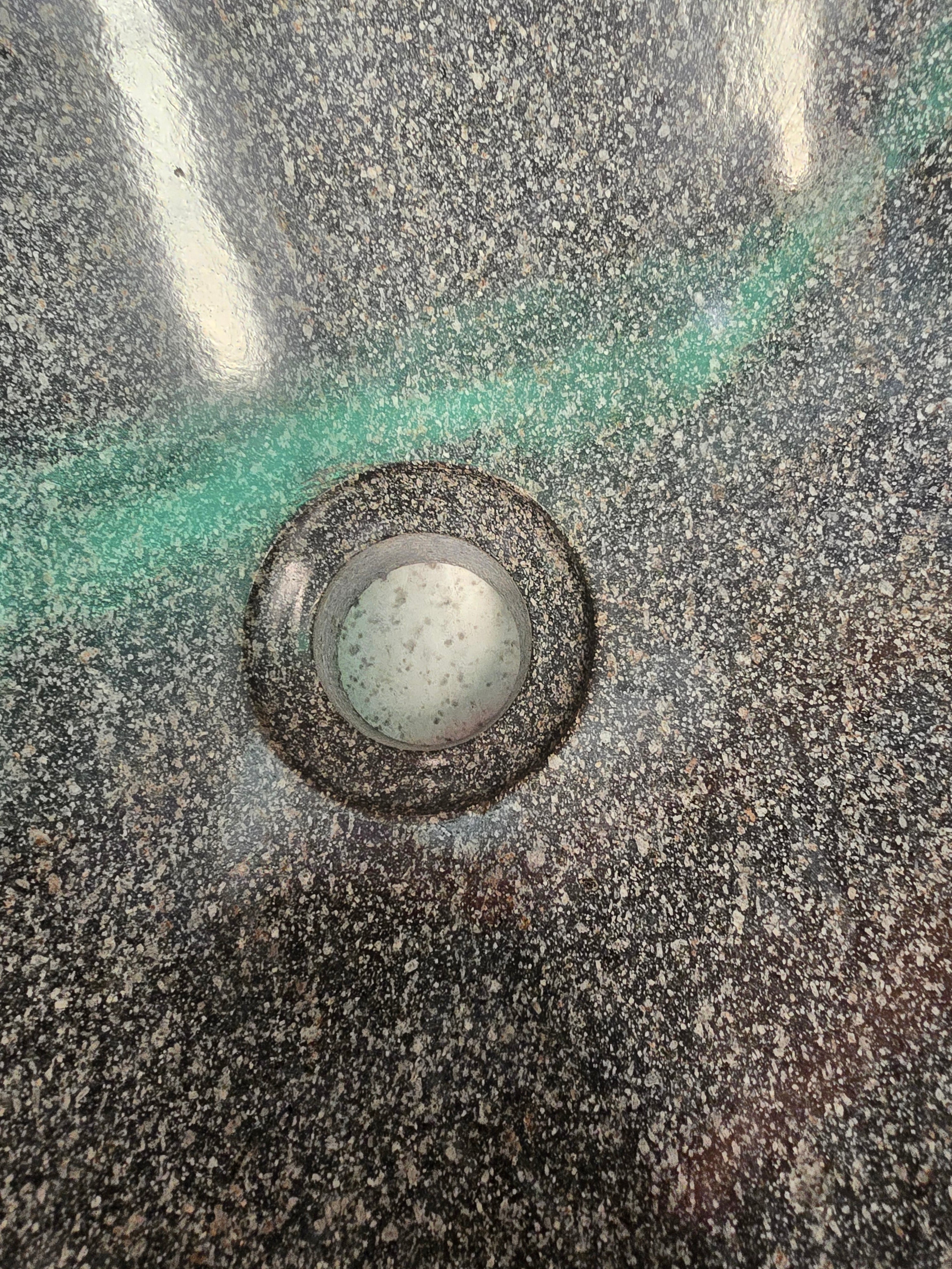 Handmade Natural Oval River Stone  Bathroom Basin  RS 2409073