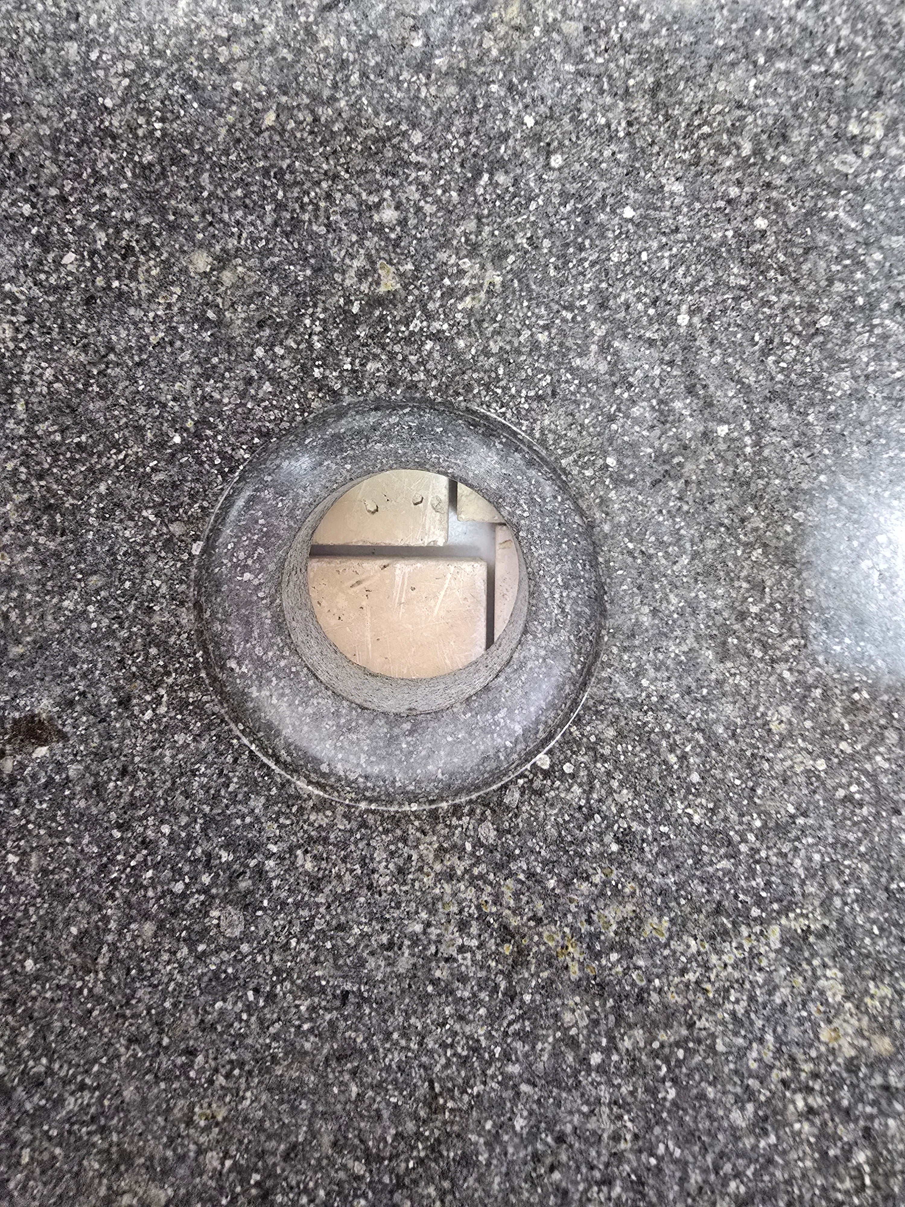 Handmade Natural Oval River Stone  Bathroom Basin  RS 2409017