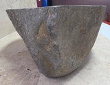 Handmade Natural Oval River Stone  Bathroom Basin TWIN SETS A & B RM 25072043