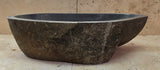 Handmade Natural Oval River Stone  Bathroom Basin  RL 25072026