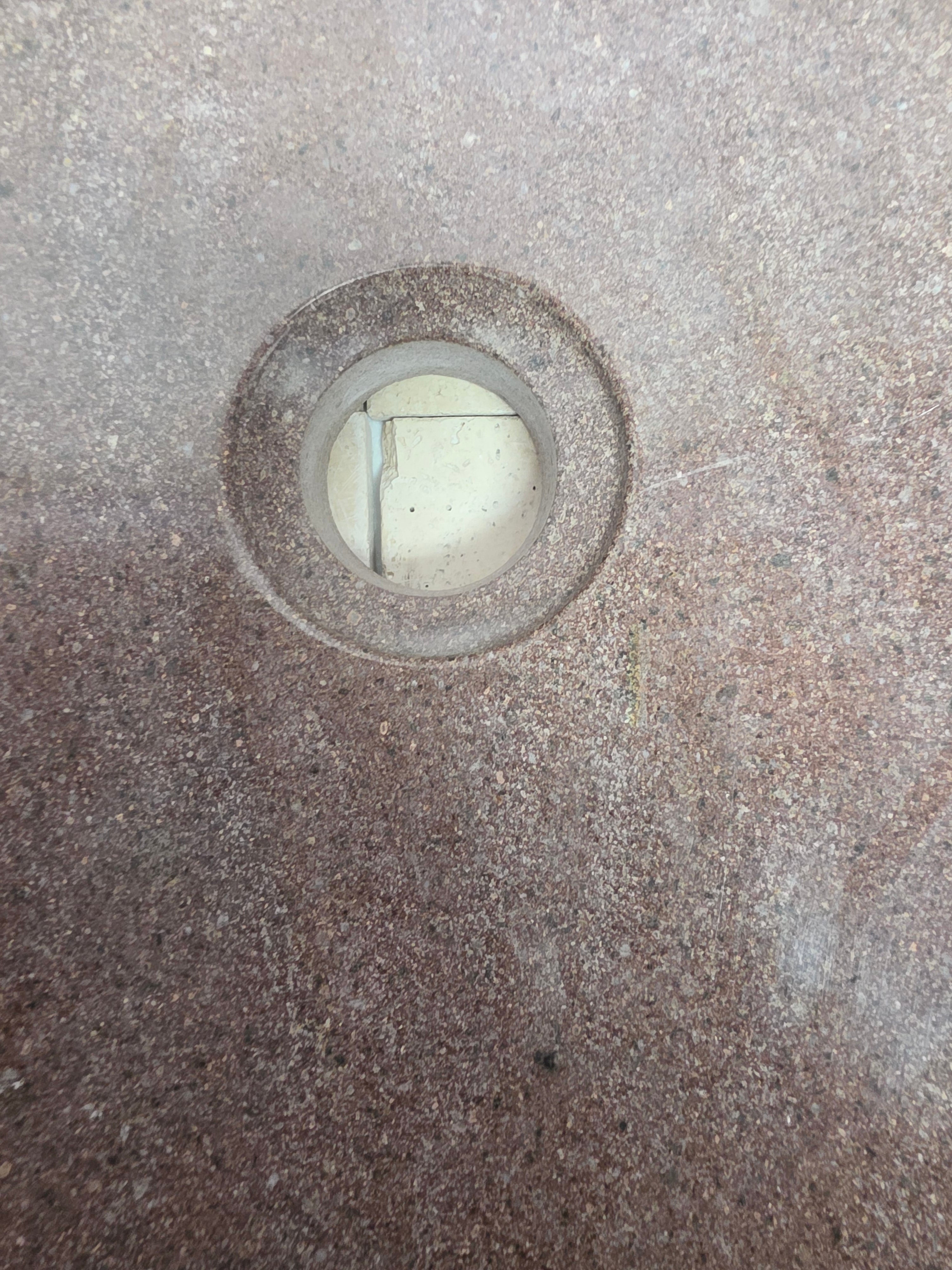 Handmade Natural Oval River Stone  Bathroom Basin  RL 25072004