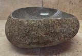 Handmade Natural Oval River Stone  Bathroom Basin  RVS 2409048