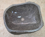 Handmade Natural Oval River Stone  Bathroom Basin  RS 25072065
