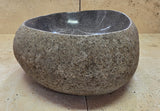 Handmade Natural Oval River Stone  Bathroom Basin  RVS 2409033