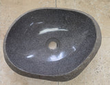 Handmade Natural Oval River Stone  Bathroom Basin  RVS 2409033