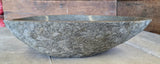 Handmade Natural Oval River Stone  Bathroom Basin  RVL 240999