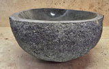 Handmade Natural Oval River Stone  Bathroom Basin  RL 240956