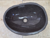 Handmade Natural Oval River Stone  Bathroom Basin  RM 25072009
