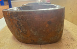 Handmade Natural Oval River Stone  Bathroom Basin TWIN SETS A & B RM 25072030