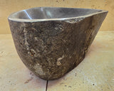 Handmade Natural Oval River Stone  Bathroom Basin  RM 240928