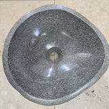 Handmade Natural Oval River Stone  Bathroom Basin  RS 2409004