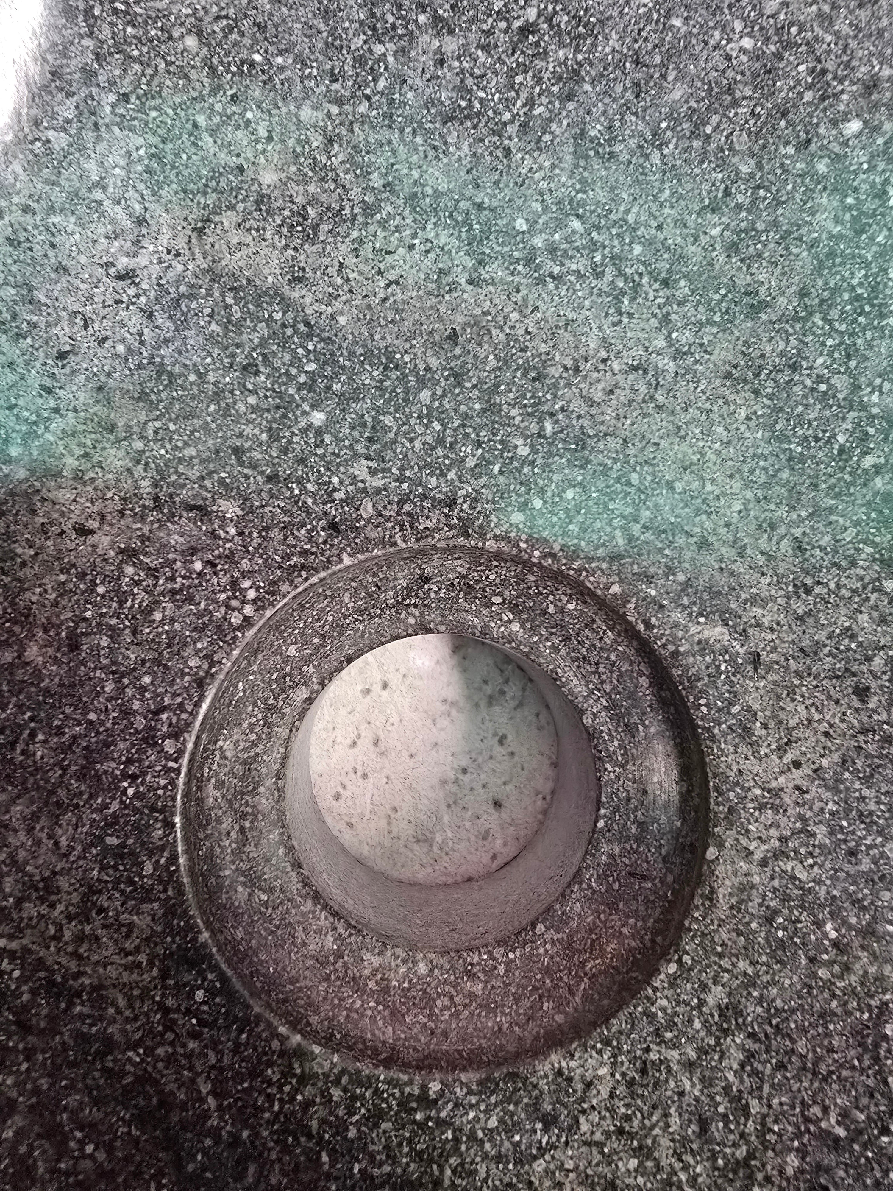 Handmade Natural Oval River Stone  Bathroom Basin  RS 2409169