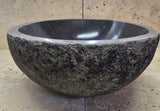 Handmade Natural Oval River Stone  Bathroom Basin  RS 2409045