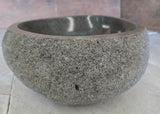 Handmade Natural Oval River Stone  Bathroom Basin  RS 2409087