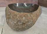 Handmade Natural Oval River Stone  Bathroom Basin  RVM 2409074