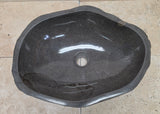 Handmade Natural Oval River Stone  Bathroom Basin  RM 25072091