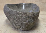 Handmade Natural Oval River Stone  Bathroom Basin  RVM 2409071