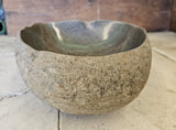 Handmade Natural Oval River Stone  Bathroom Basin  RVS 2409040