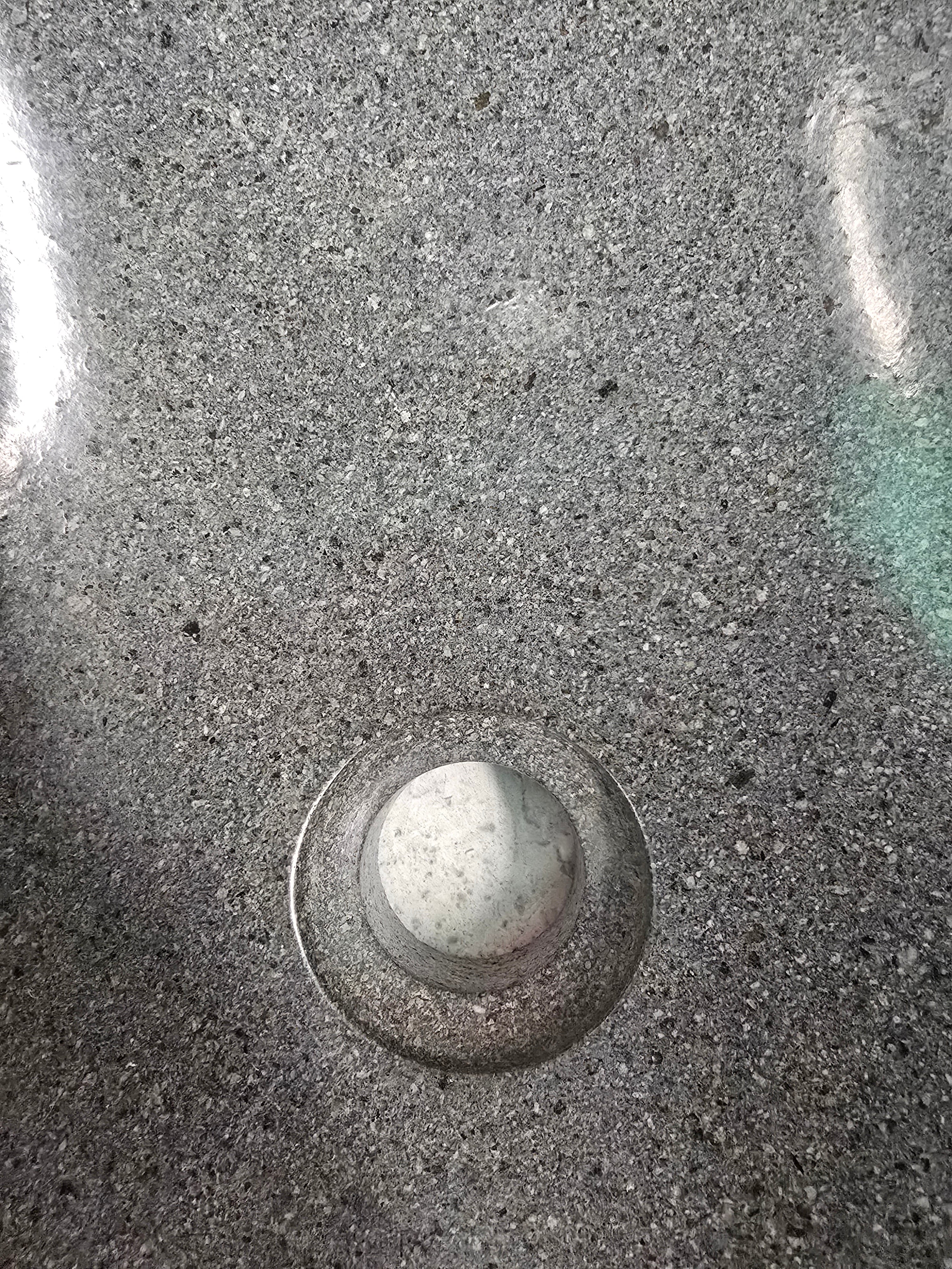 Handmade Natural Oval River Stone  Bathroom Basin  RS 2409058
