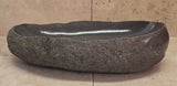 Handmade Natural Oval River Stone  Bathroom Basin  PHL 240914