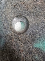 Handmade Natural Oval River Stone  Bathroom Basin  RVM 2409074