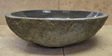 Handmade Natural Oval River Stone  Bathroom Basin  RL 240940