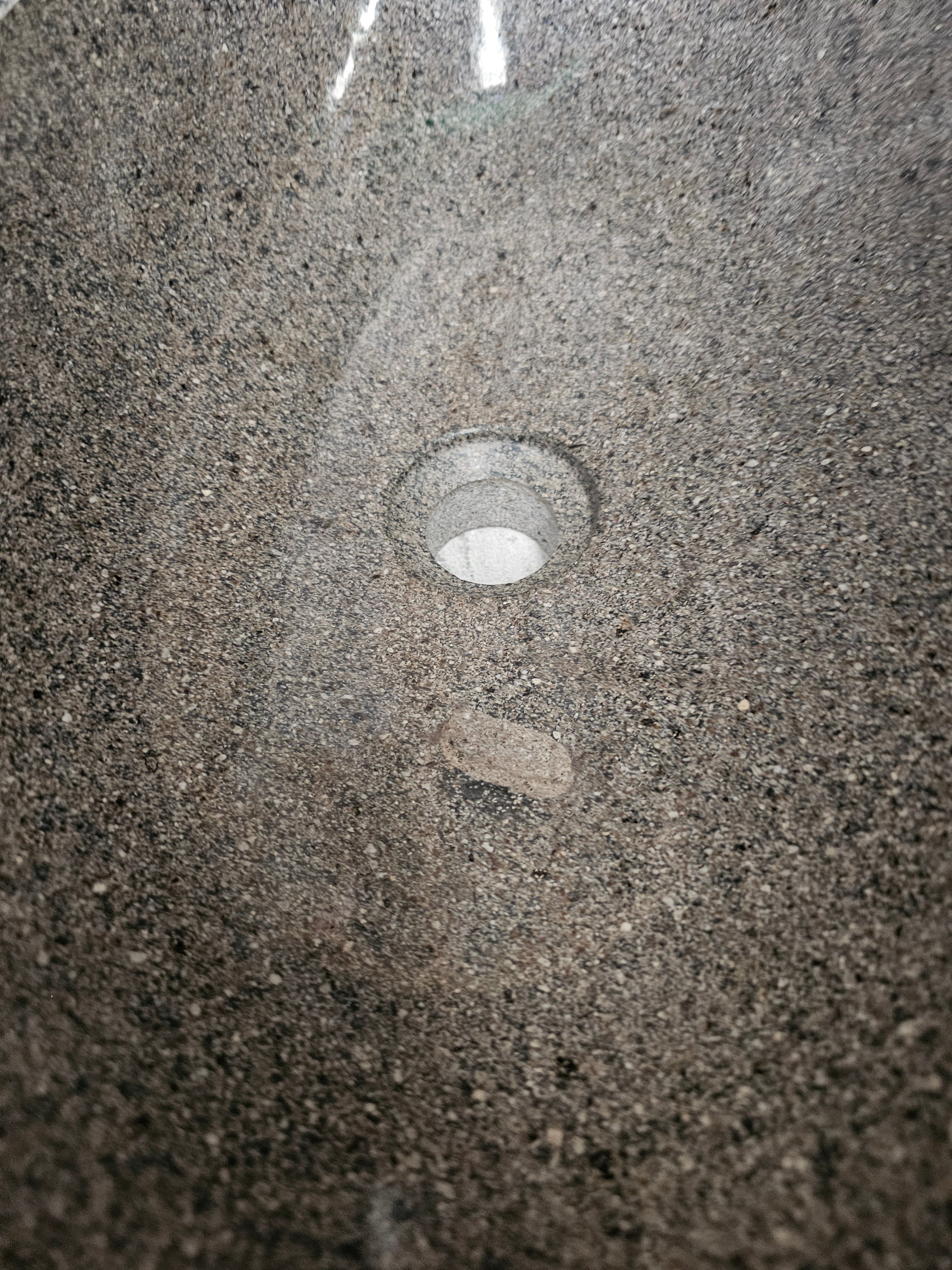 Handmade Natural Oval River Stone  Bathroom Basin  RL 240927