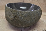 Handmade Natural Oval River Stone  Bathroom Basin  RVS 2409010