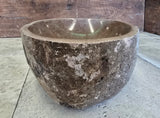 Handmade Natural Oval River Stone  Bathroom Basin  RM 2409017