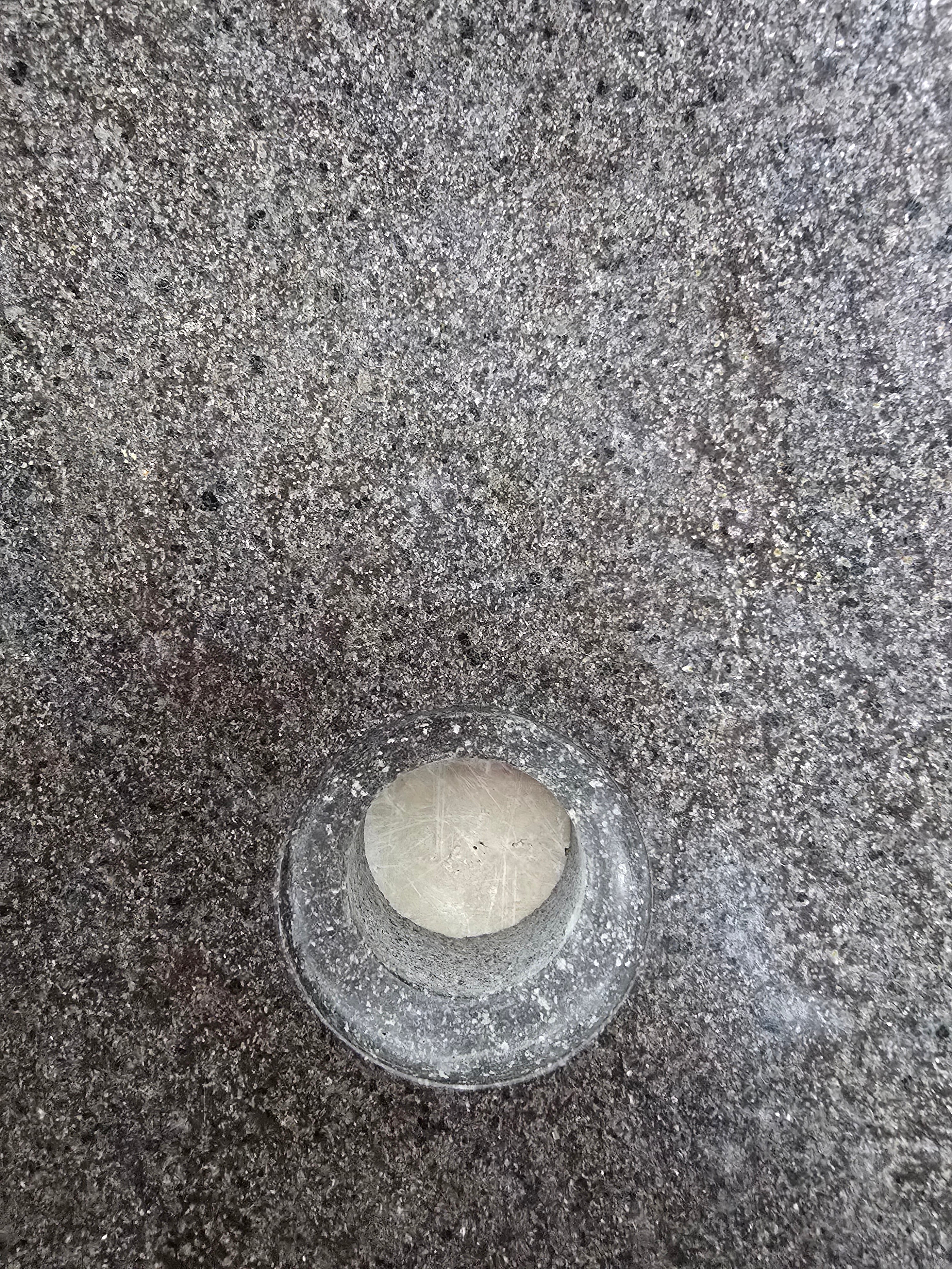 Handmade Natural Oval River Stone  Bathroom Basin  RS 2409031