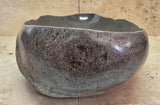 Handmade Natural Oval River Stone  Bathroom Basin  PHL 240914