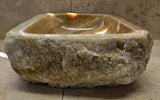 Natural Handmade Onyx Stone Bathroom Basin - ORM 240901