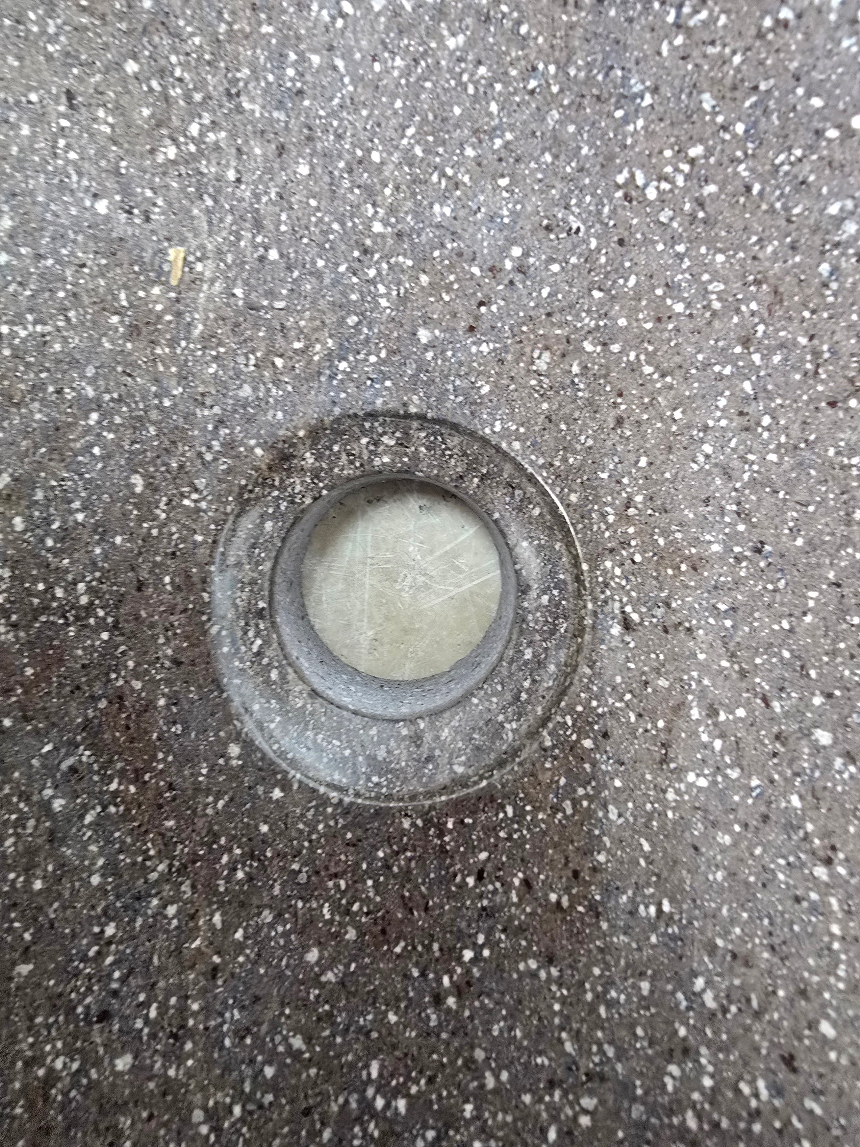 Handmade Natural Oval River Stone  Bathroom Basin  RS 2409143