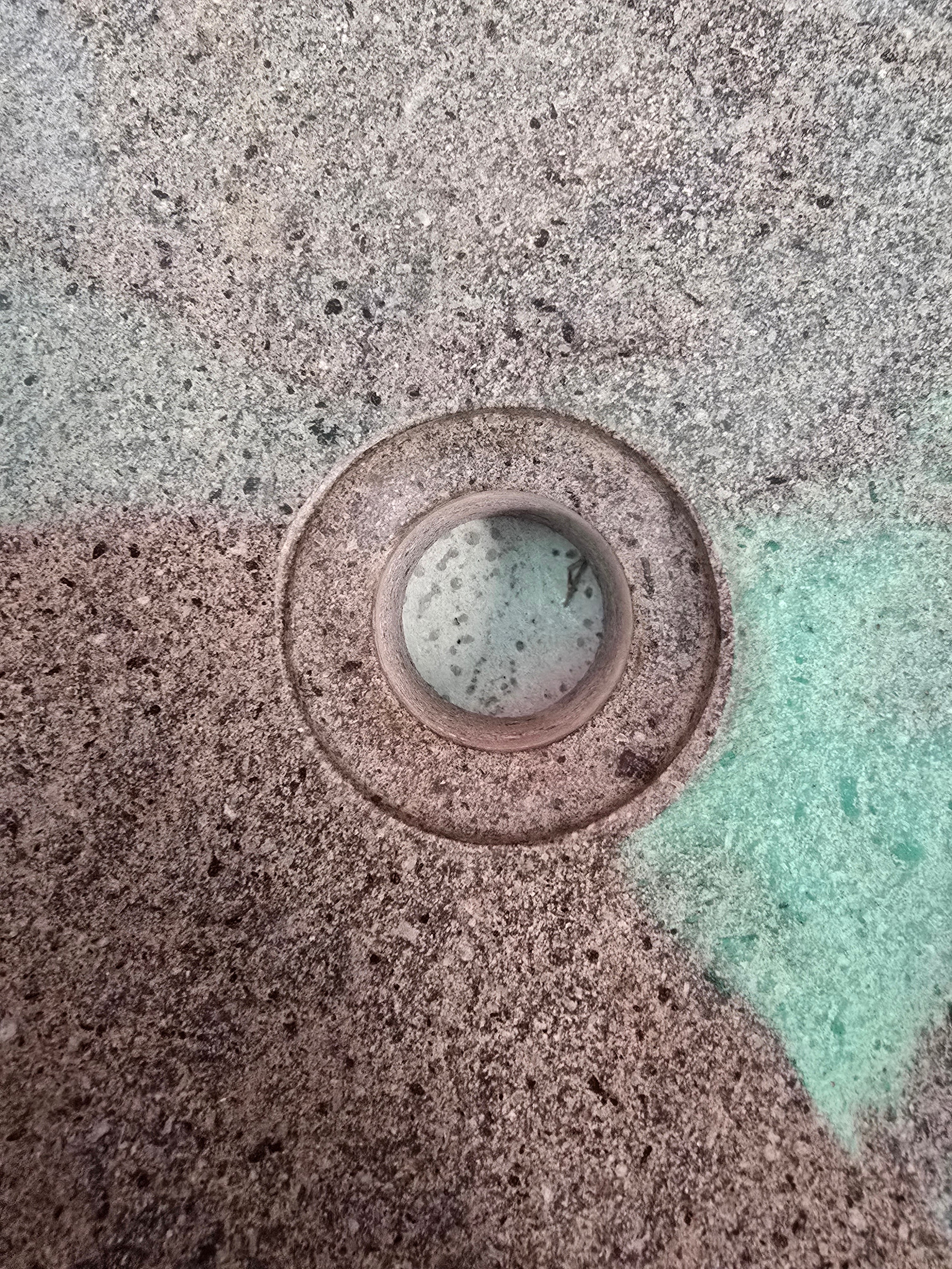 Handmade Natural Oval River Stone  Bathroom Basin  RVM 2409052