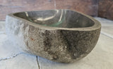 Handmade Natural Oval River Stone  Bathroom Basin  RM 2409062