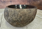 Handmade Natural Oval River Stone  Bathroom Basin  RS 2409044