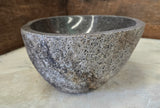 Handmade Natural Oval River Stone  Bathroom Basin  RS 2409078