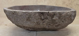 Handmade Natural Oval River Stone  Bathroom Basin  RM 25072044