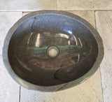 Handmade Natural Oval River Stone  Bathroom Basin  RS 2409014