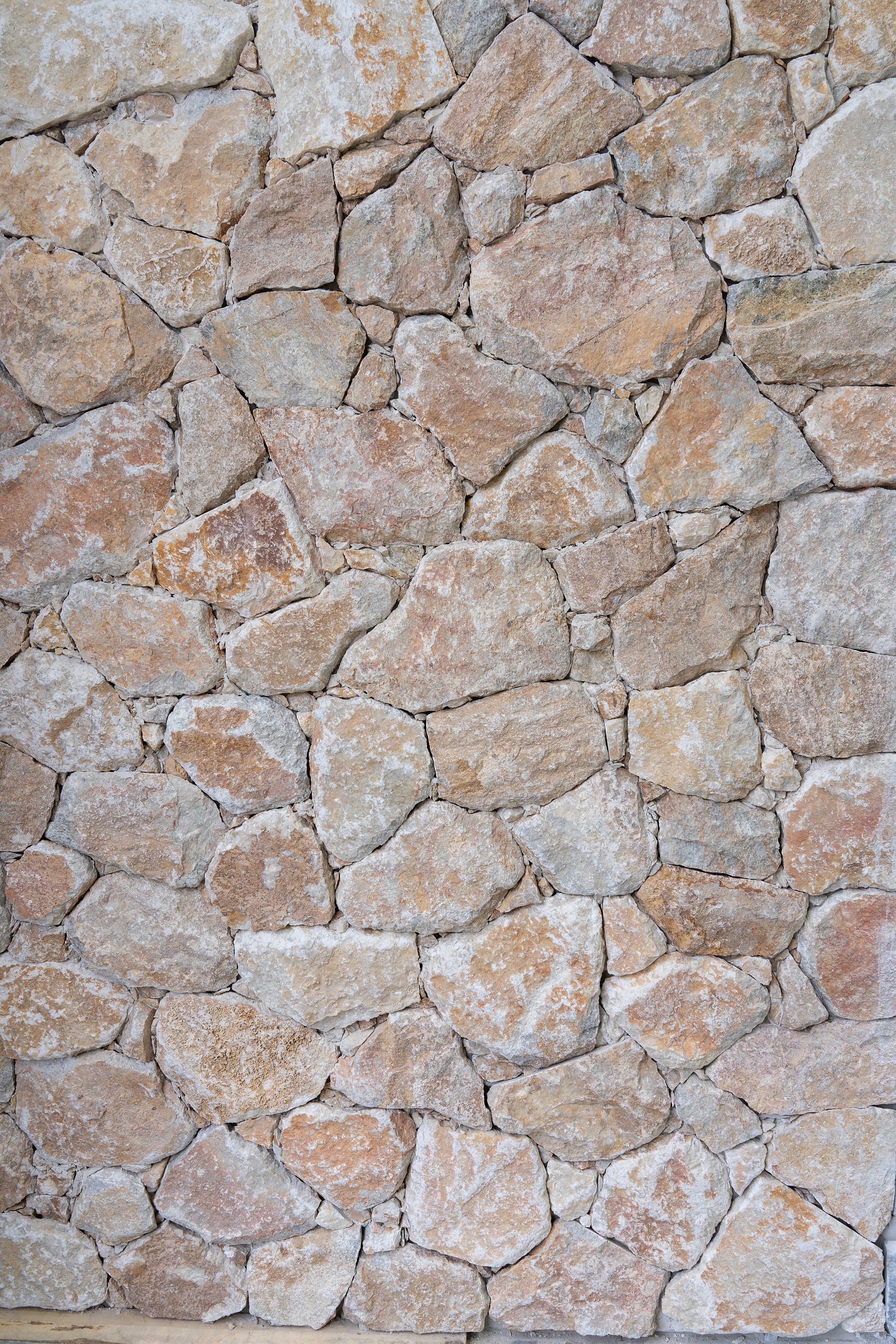 European Stone Wall Cladding Free Form Loose Stone - Rose