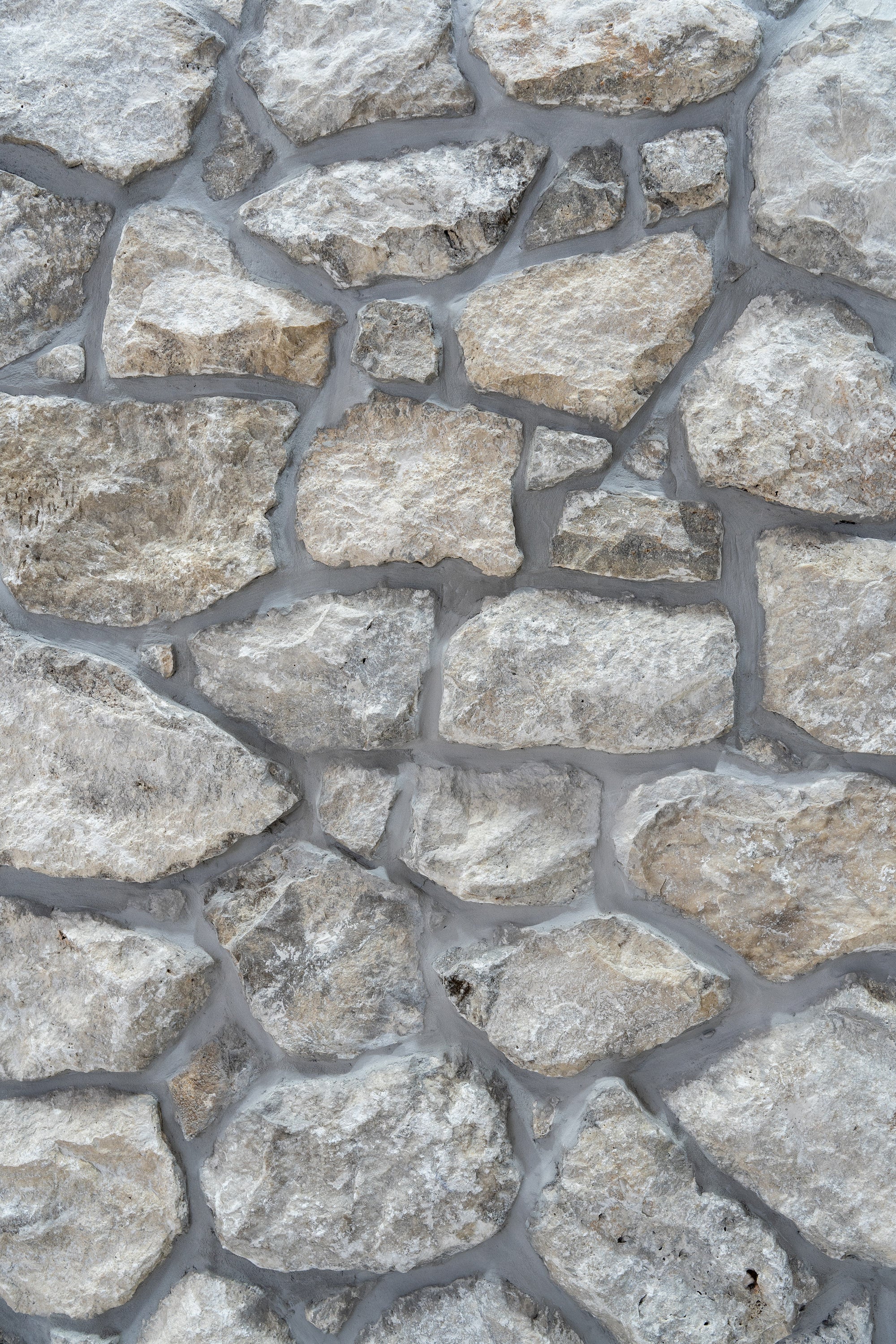 SAMPLE - Free Form Loose Stone -  Silver Travertine