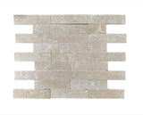 Sinai Pearl Limestone Kit Kat Natural Tiles, 200x50x12mm acid washed