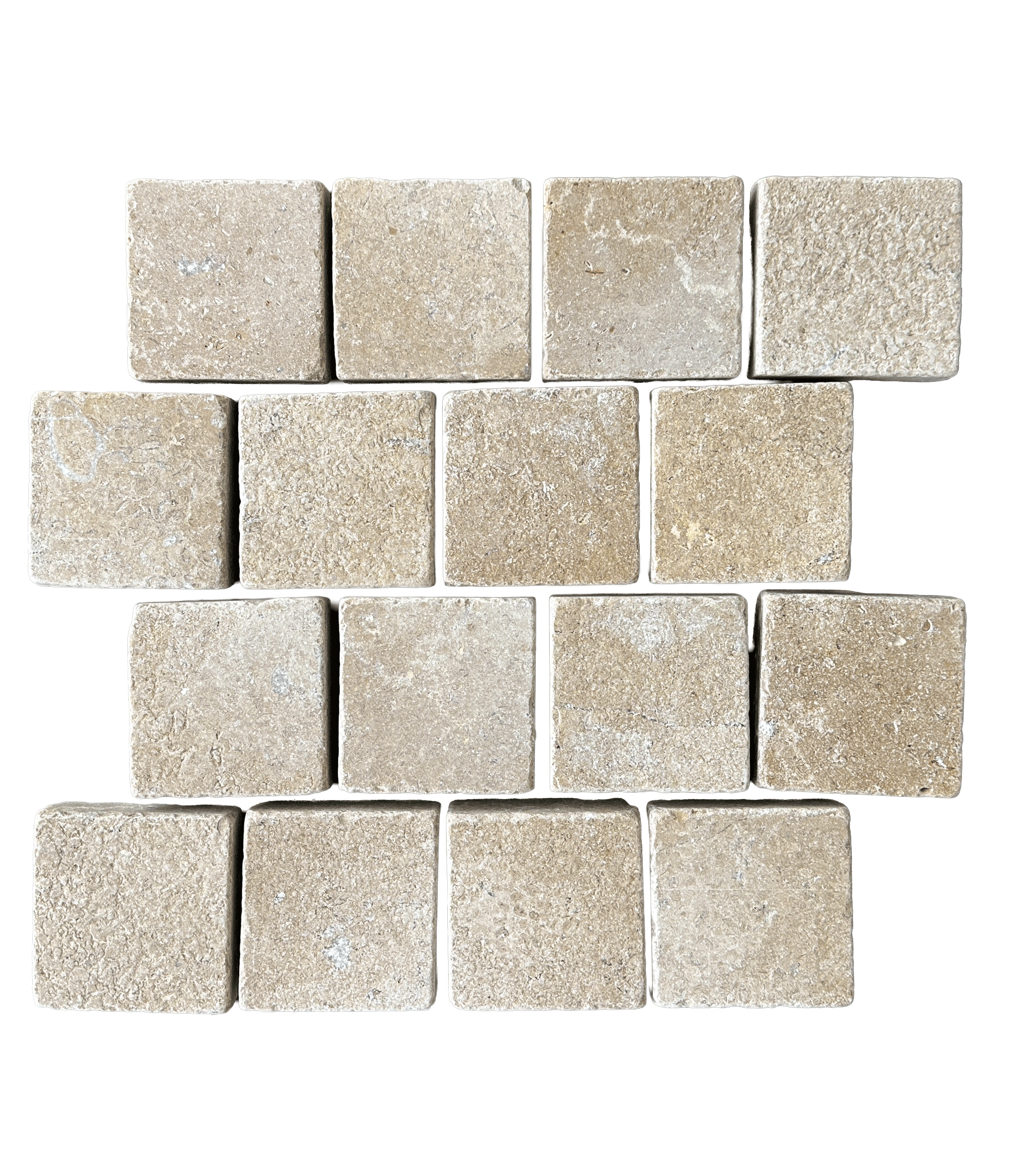 Sinai Pearl - Acid Washed Finished Cobblestone - Driveway Paver - Natural Stone
