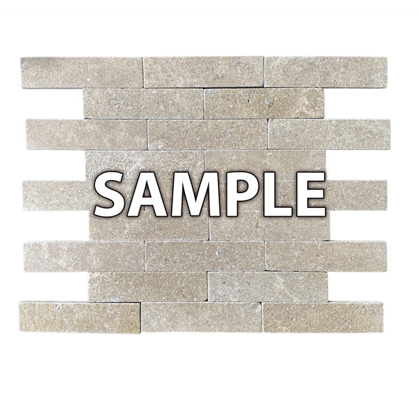 SAMPLE - Sinai Pearl Limestone Kit Kat Natural Tiles - SAMPLE