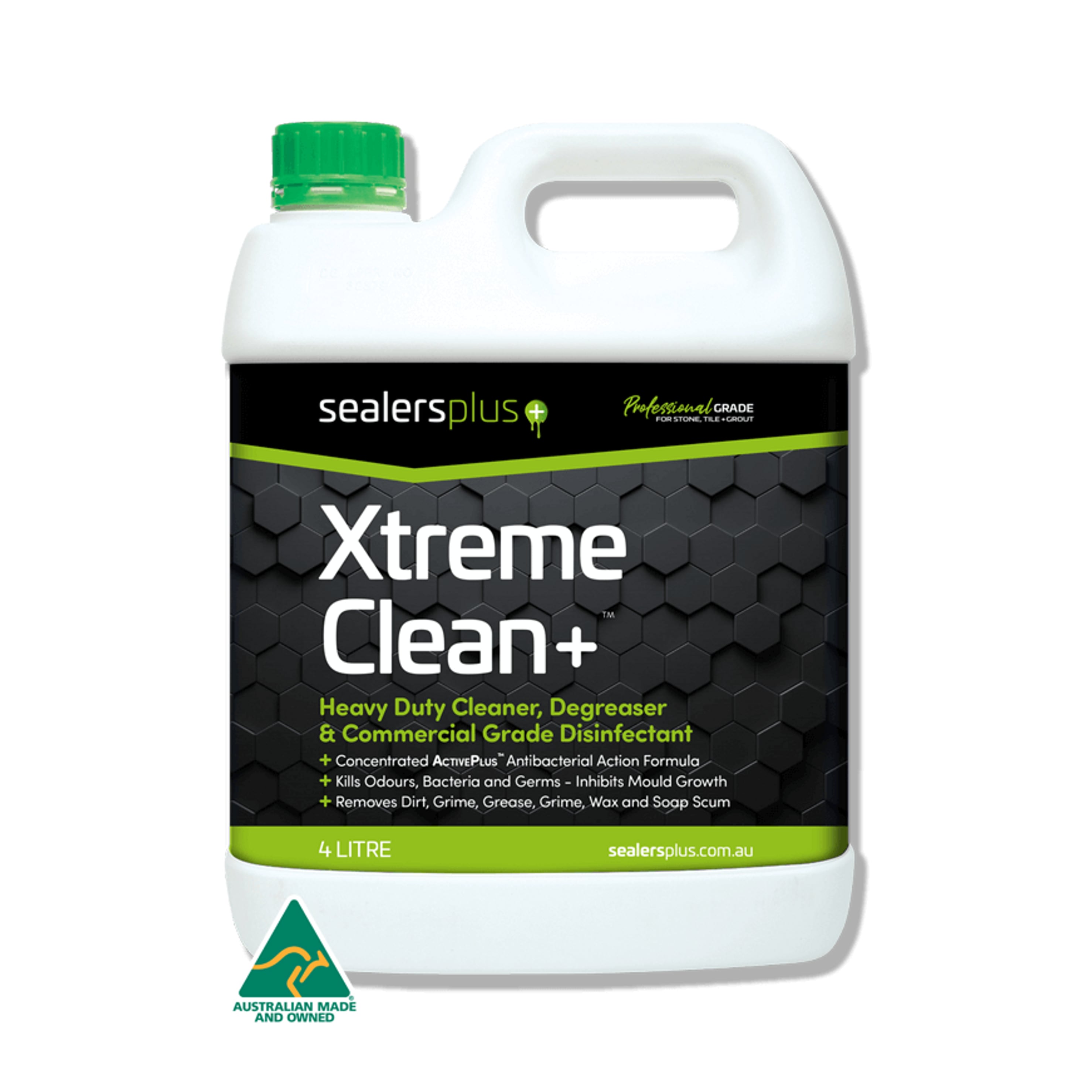 Xtremeclean+ – Professional Grade Heavy Duty Stone, Tile & Grout Cleaner Plus Commercial Grade Disinfectant Aqua Seal
